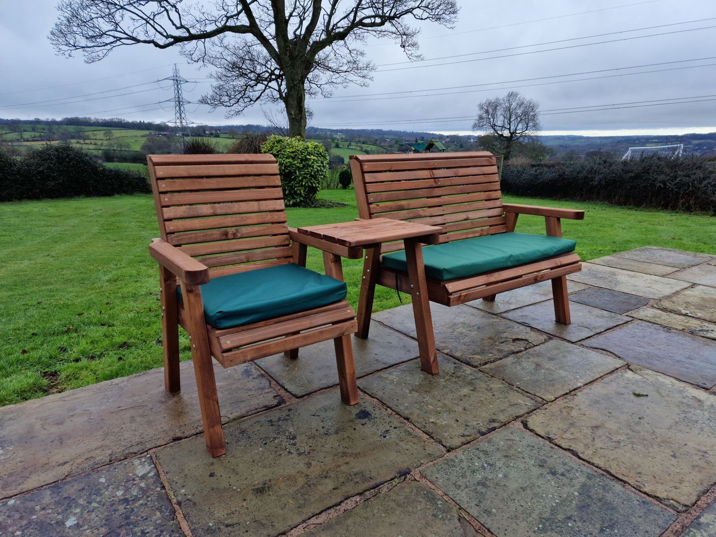 Classic Redwood Trio Set Straight