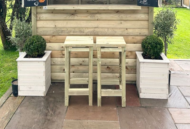 Garden Bar Stool – Set of 2