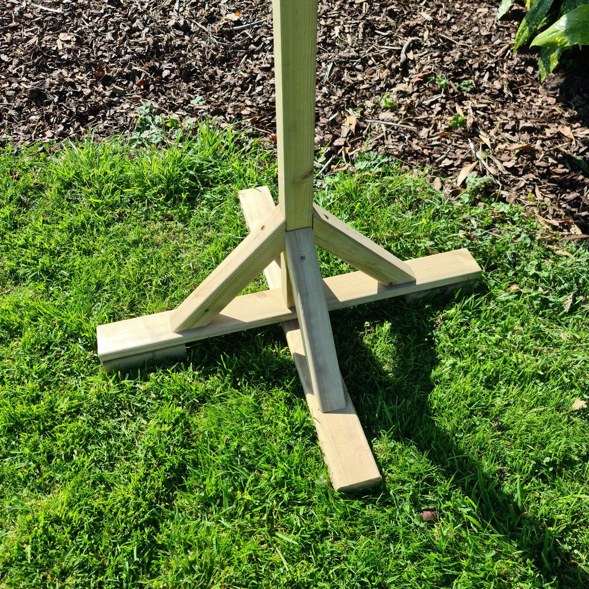 Bird Table With House