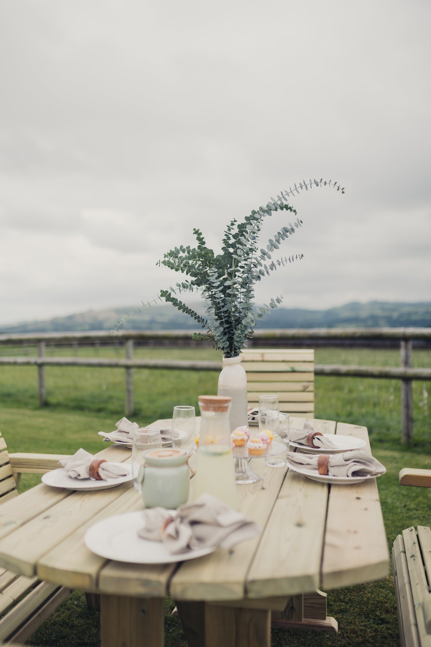 Heritage Tanalised 6 Seat Table Set - Benches/Chairs