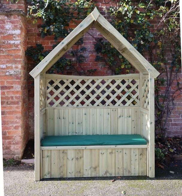 Trellis Storage Arbour – 3 Seater