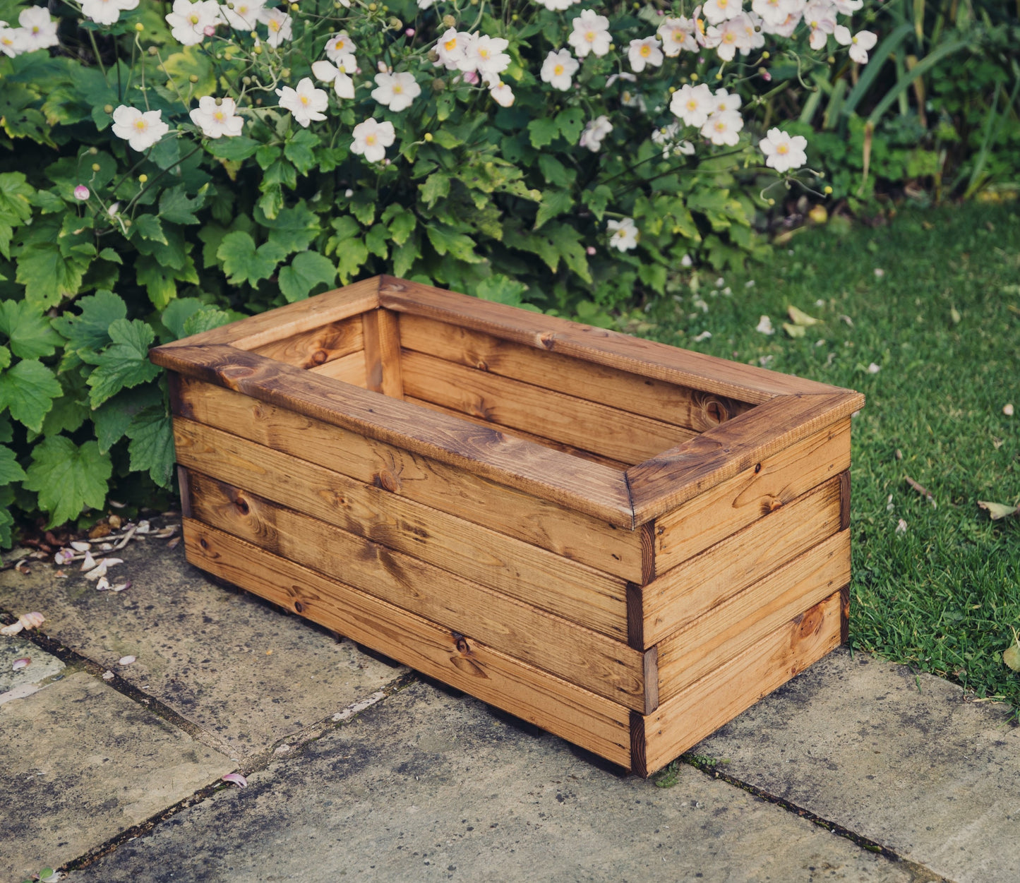Classic Redwood Trough Medium H32 X W79 X D39