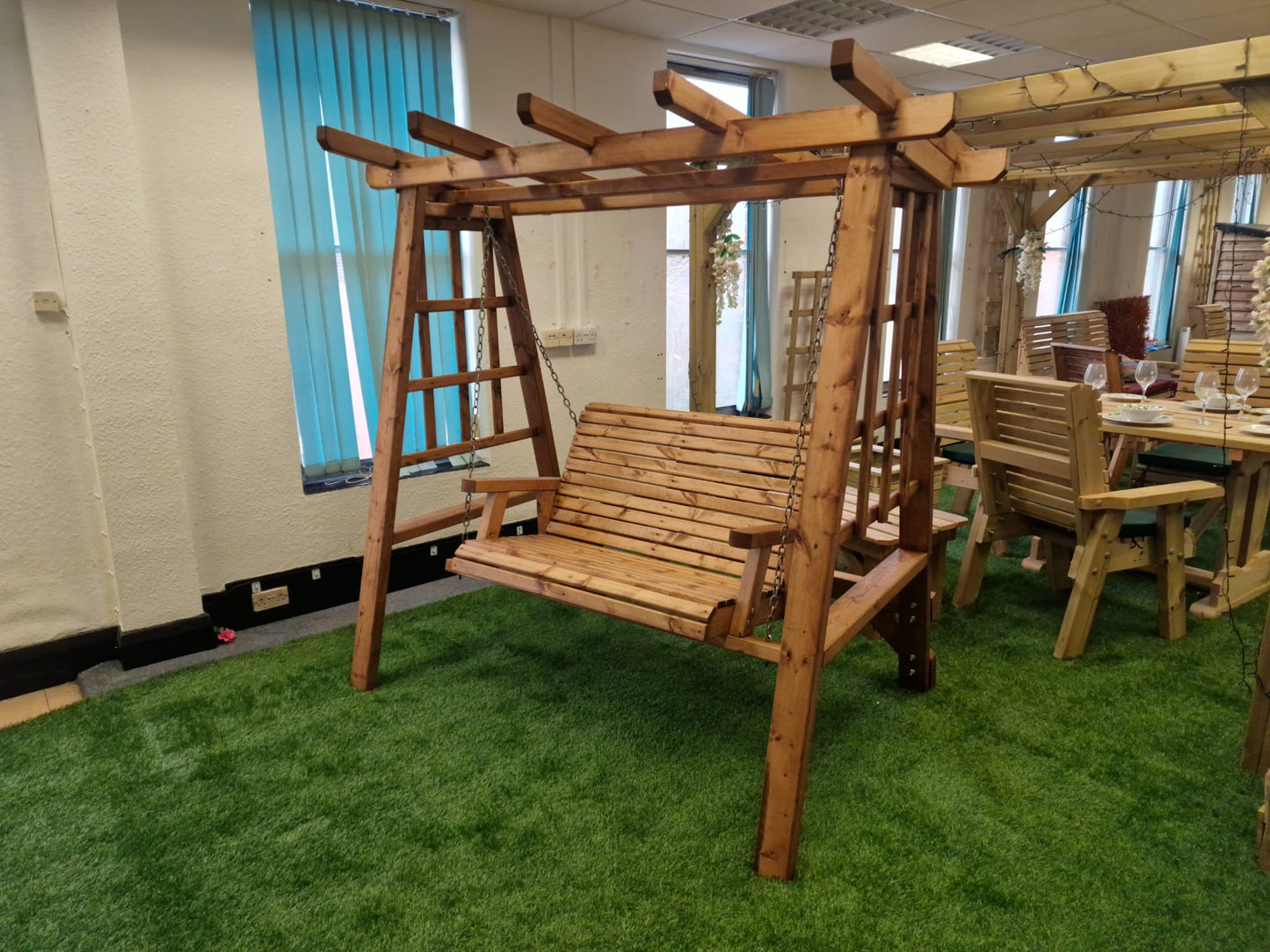 Classic Redwood 2 Seater Swing