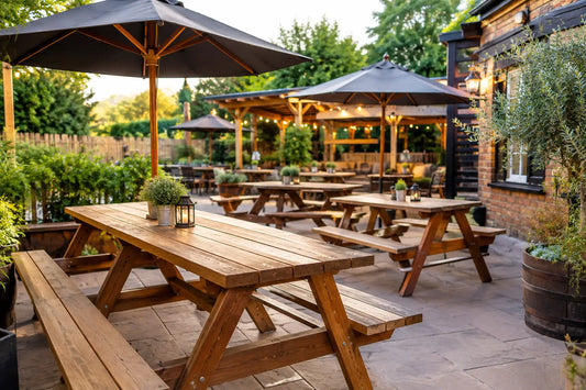 How to Furnish a Pub Beer Garden That Lasts