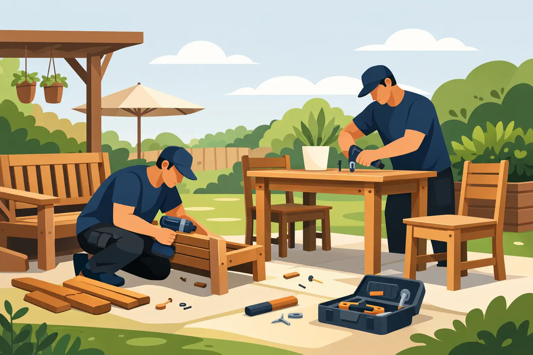 Wooden Garden Furniture Assembly Service