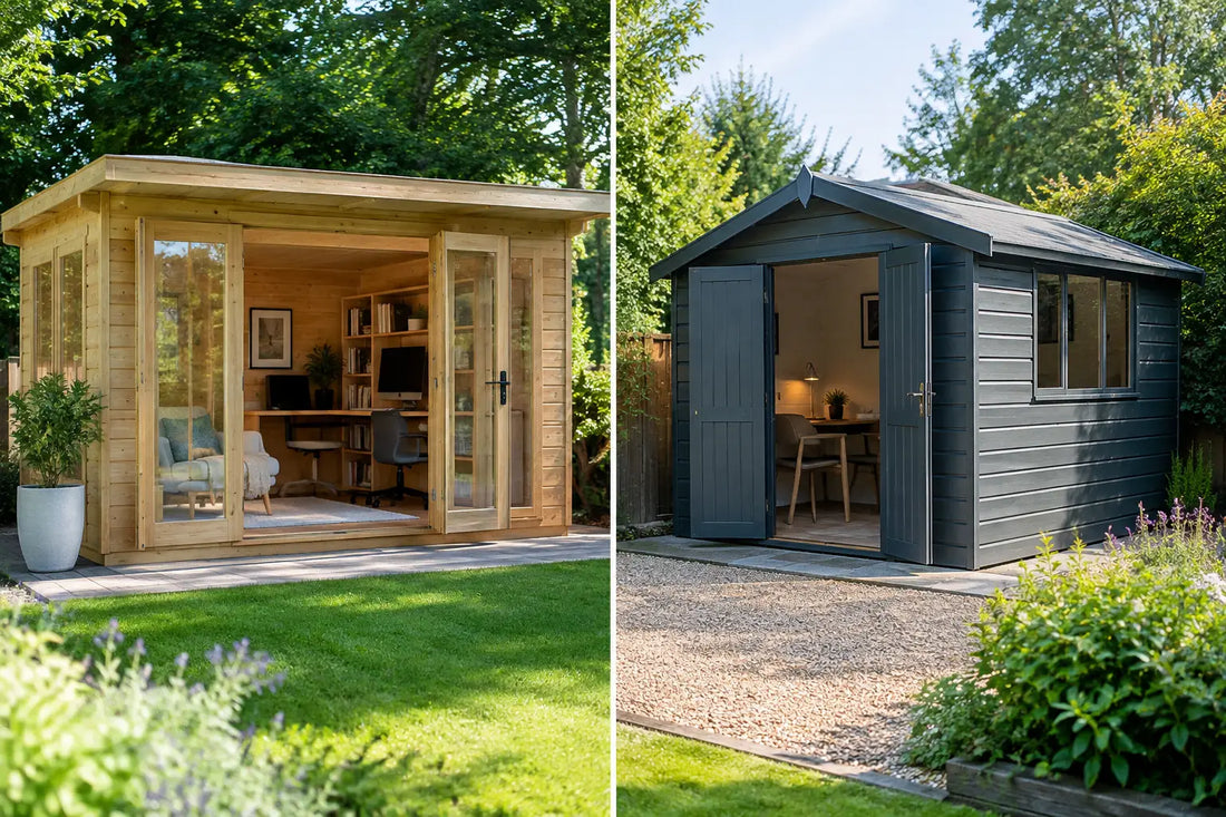 Summerhouse or Shed for a Garden Office?