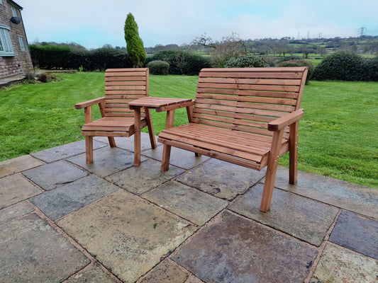 Classic Redwood Trio Set Angled