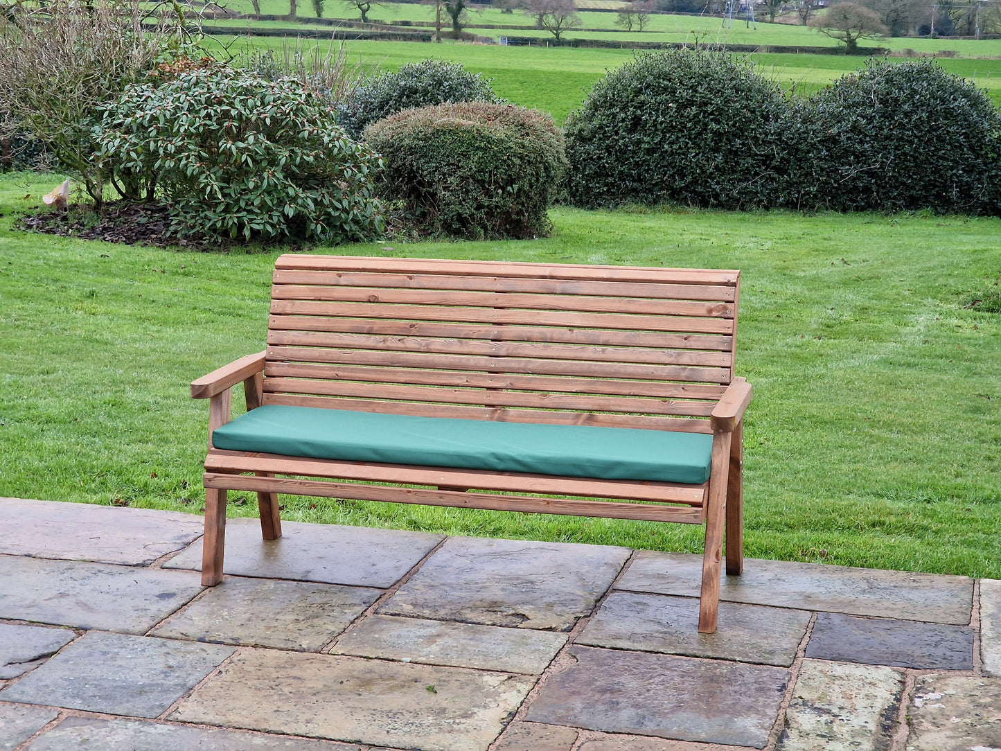 Classic Redwood 3 Seat Bench