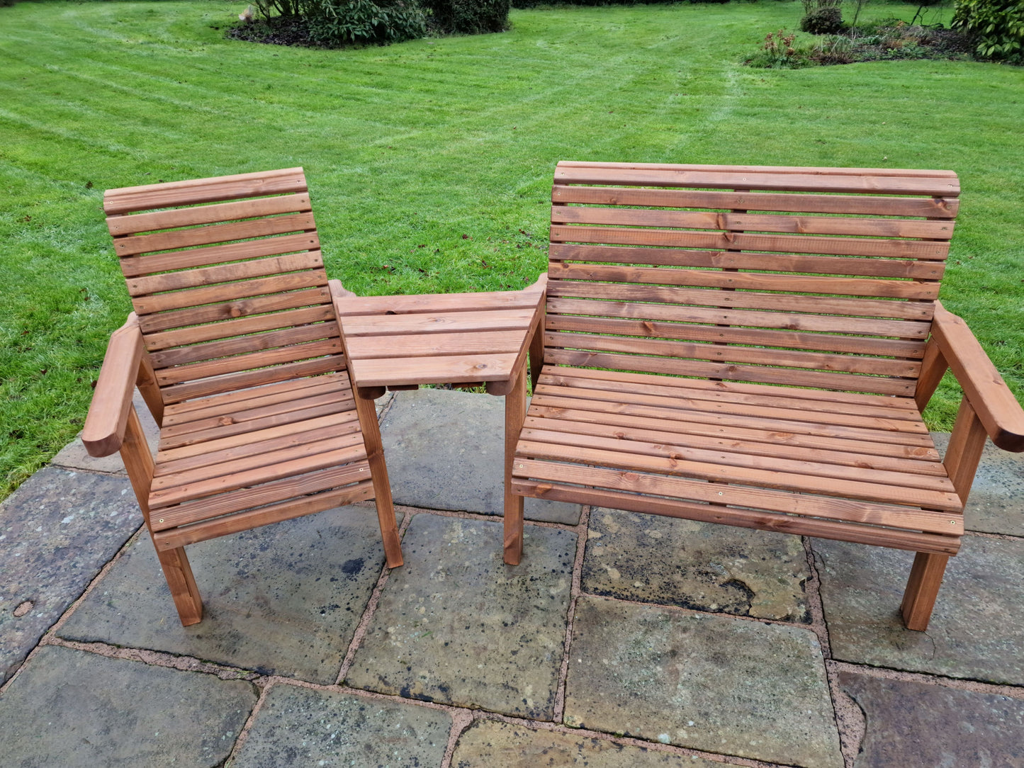 Classic Redwood Trio Set Angled