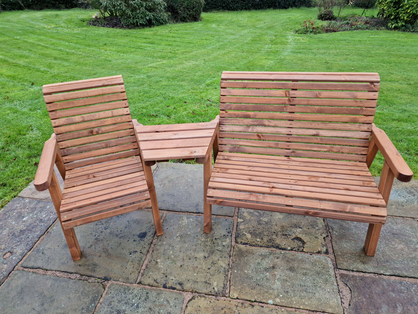 Classic Redwood Trio Set Angled