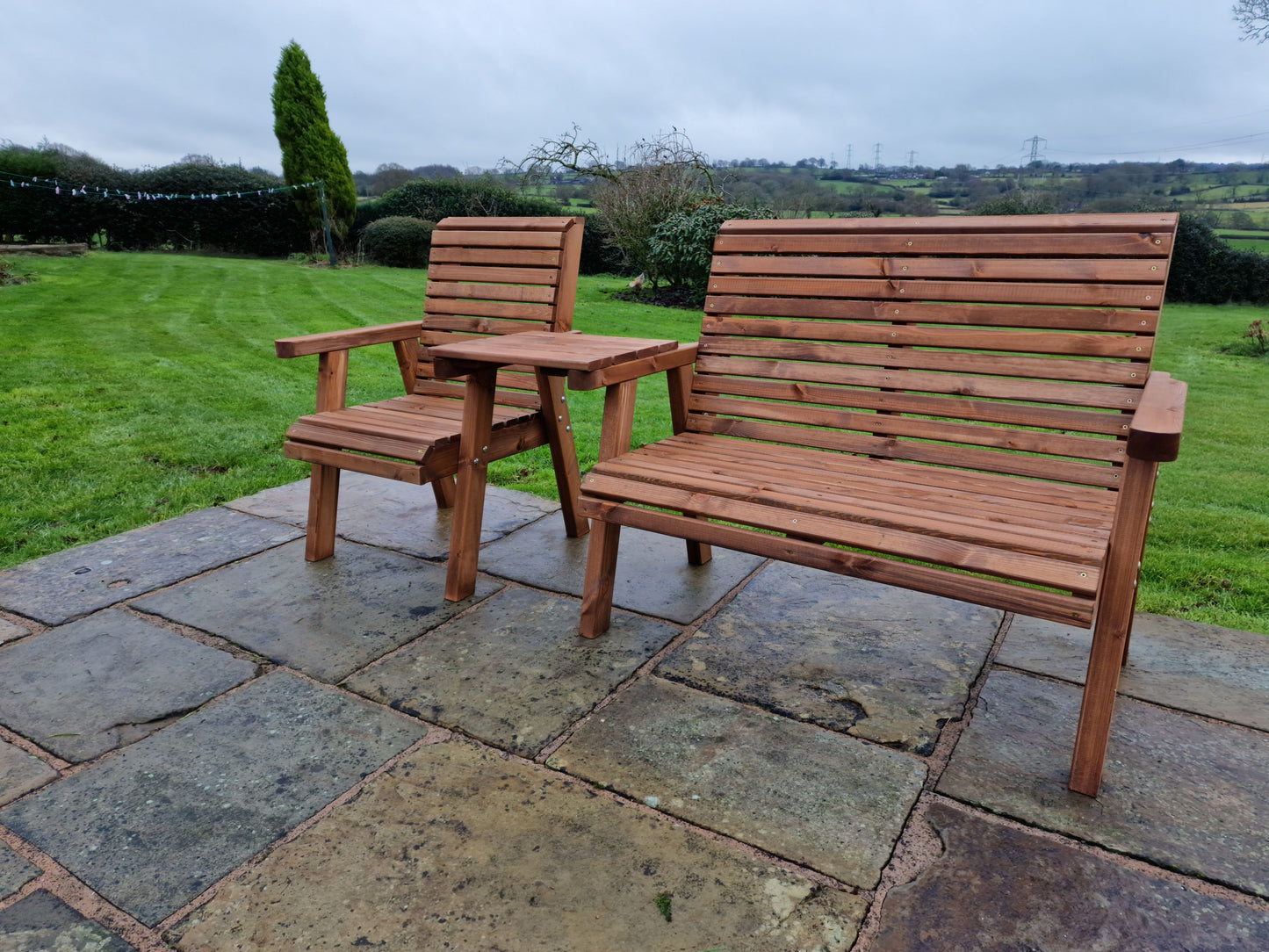 Classic Redwood Trio Set Straight