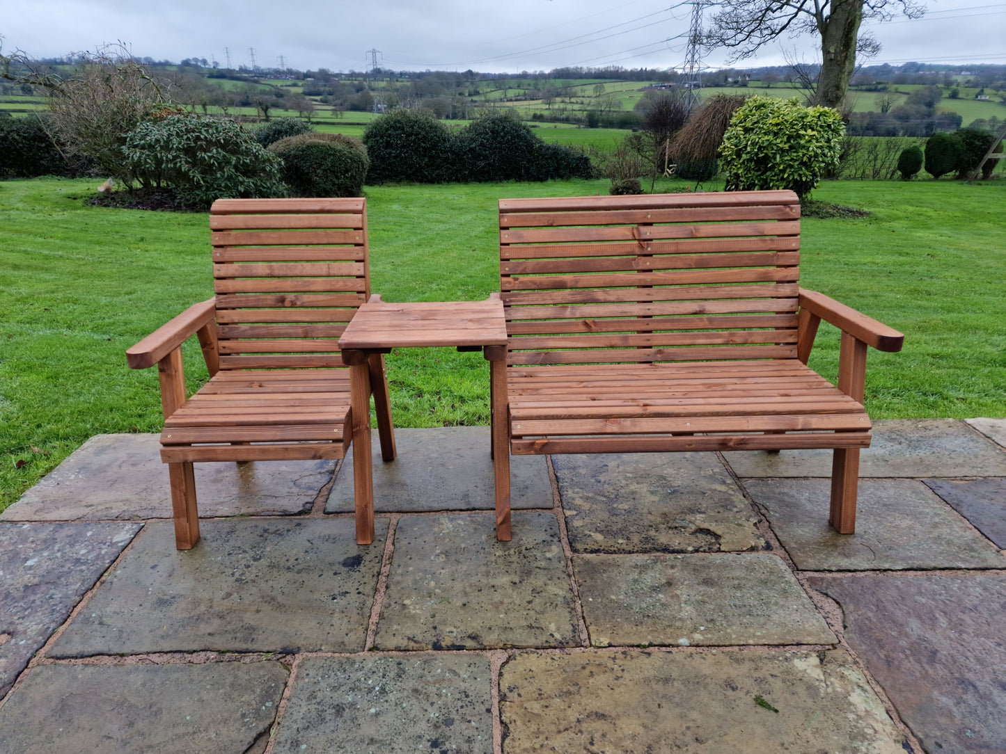 Classic Redwood Trio Set Straight