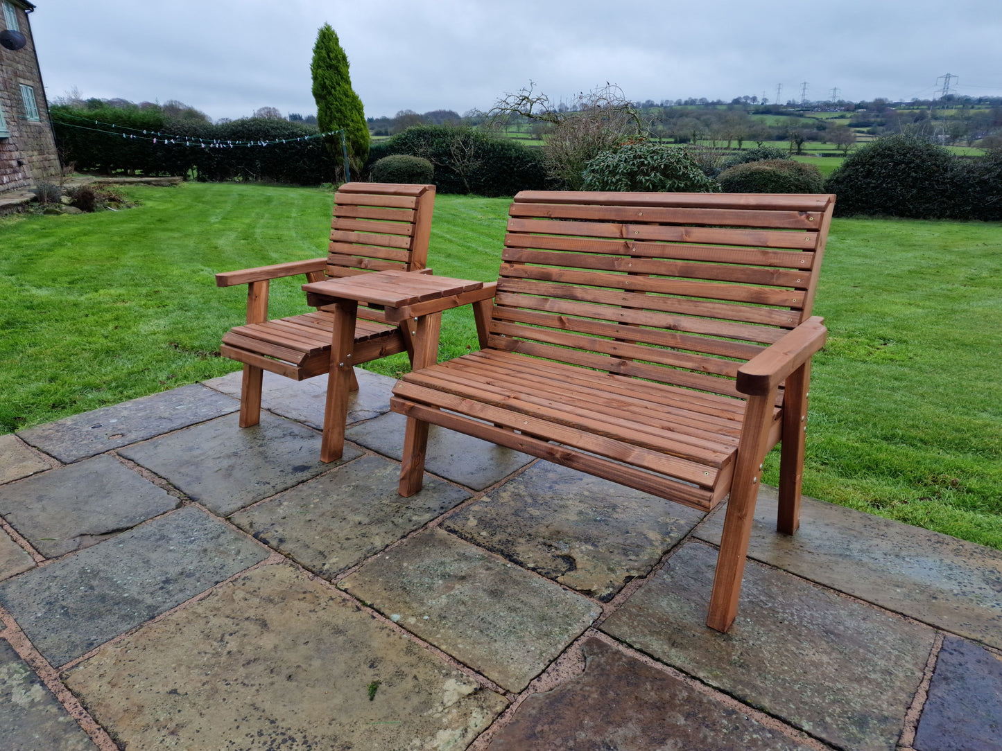 Classic Redwood Trio Set Straight