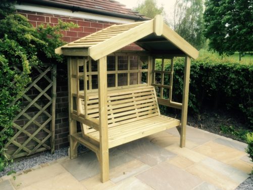 Snowdonia Trellis 3 Seater Arbour