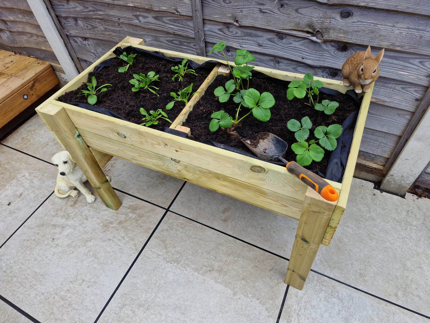 Raised Veg Trug / Planter - L100Cm X H60Cm X W52Cm