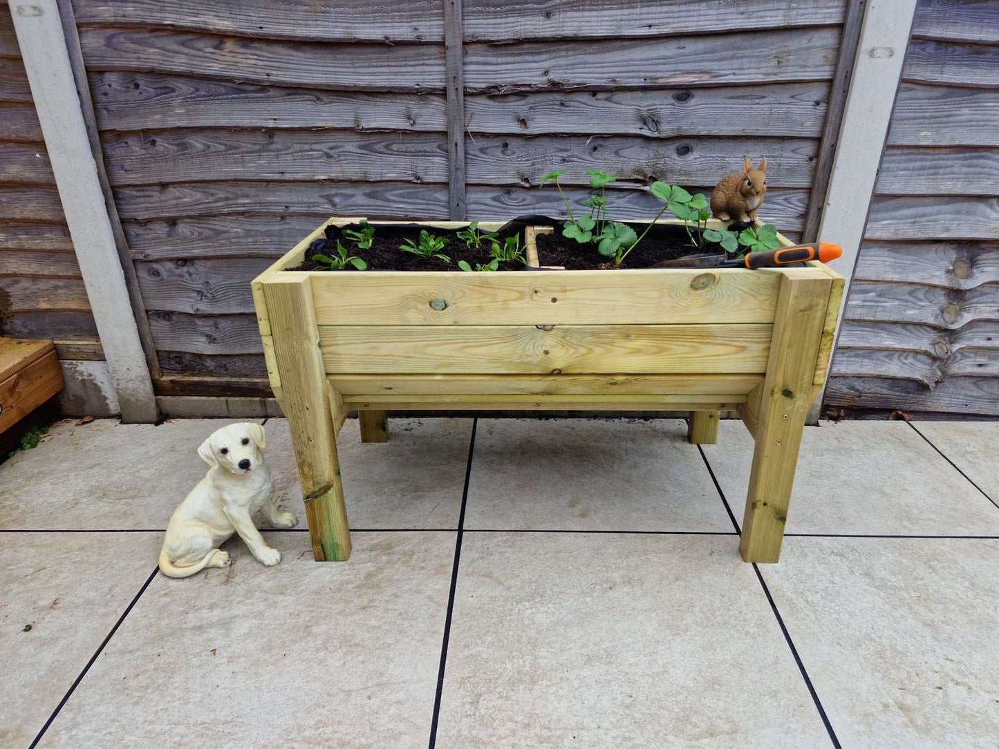 Raised Veg Trug / Planter - L100Cm X H60Cm X W52Cm