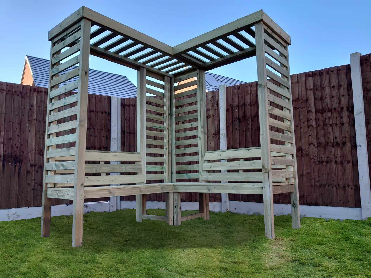 Open Corner Arbour