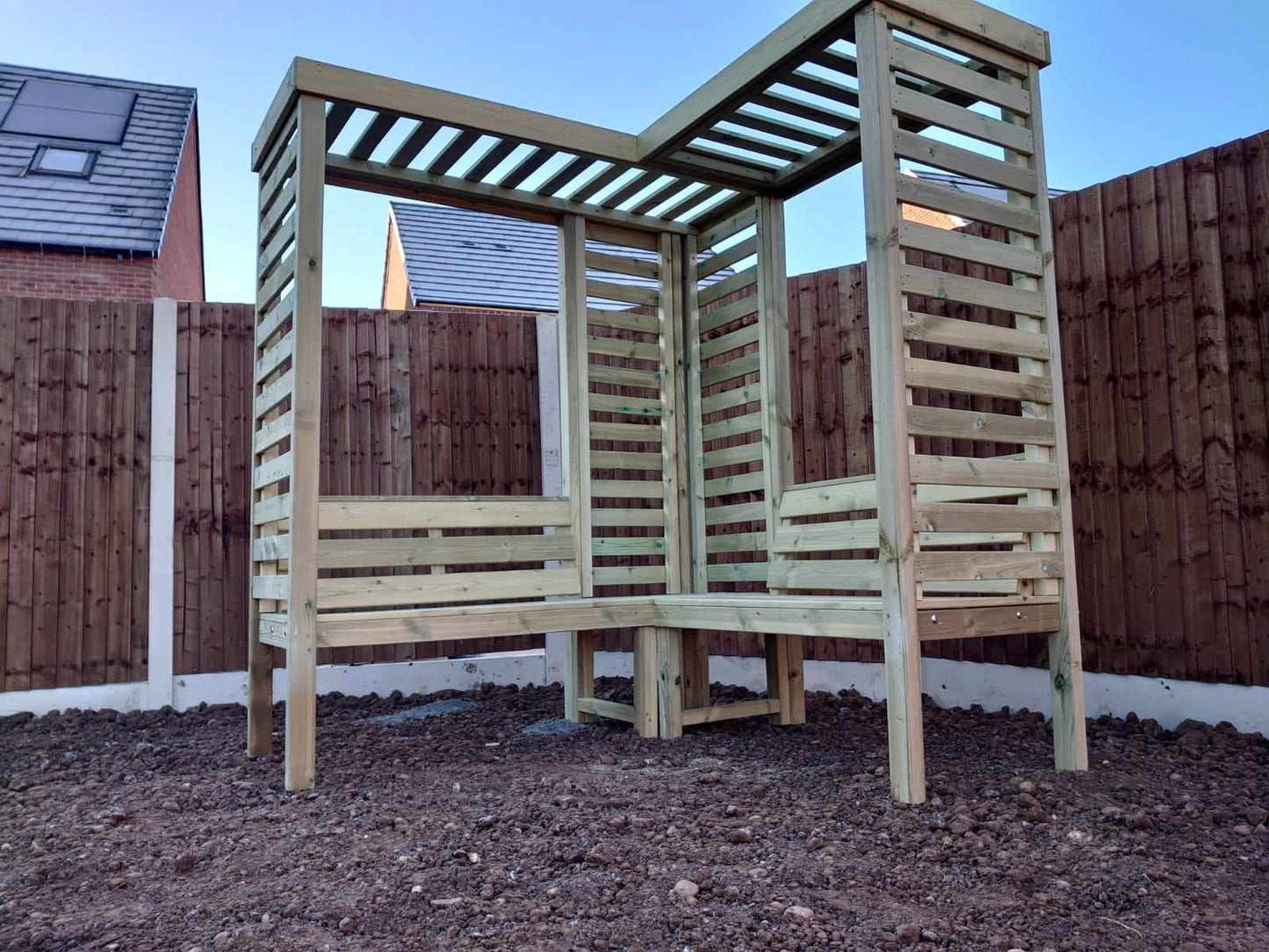 Open Corner Arbour