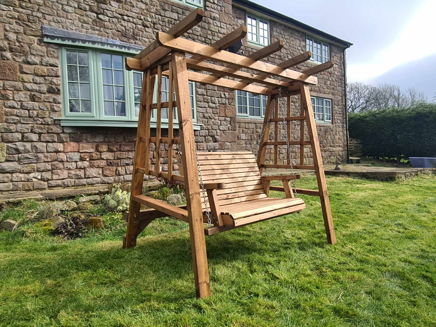 Classic Redwood 2 Seater Swing