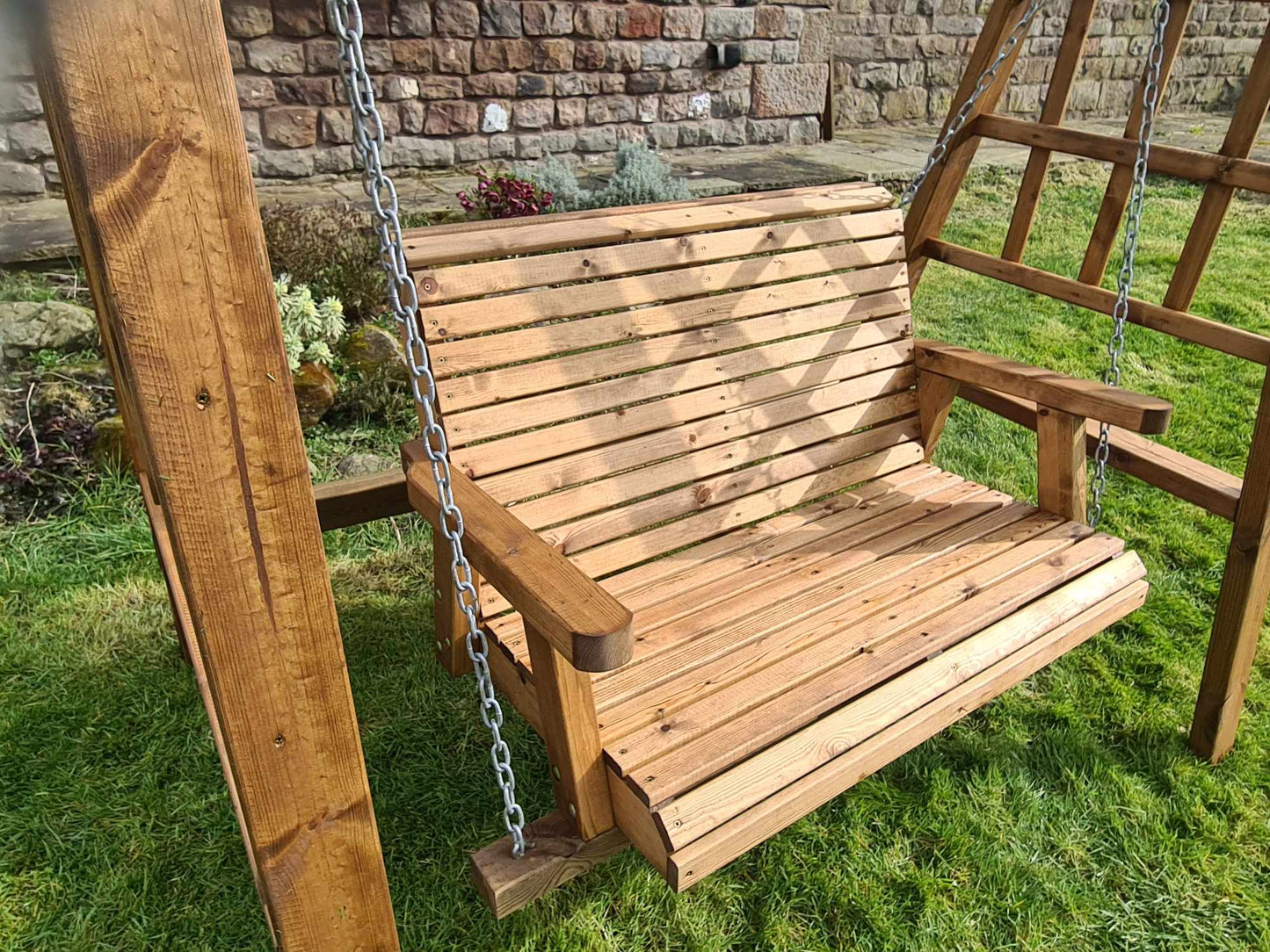 Classic Redwood 2 Seater Swing