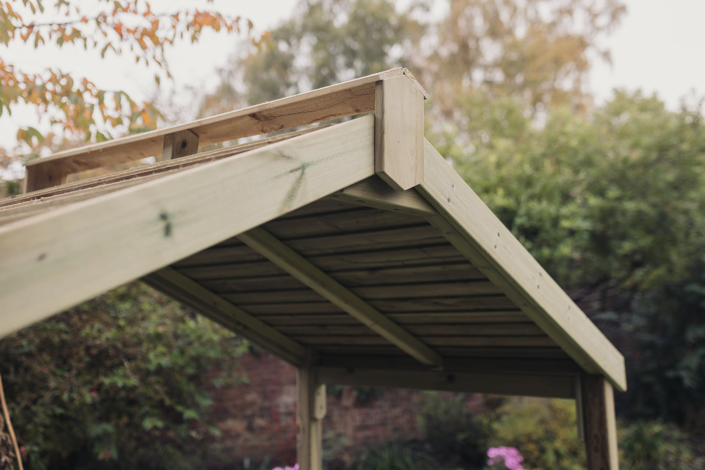 Pressure-treated timber Dynamic BBQ shelter