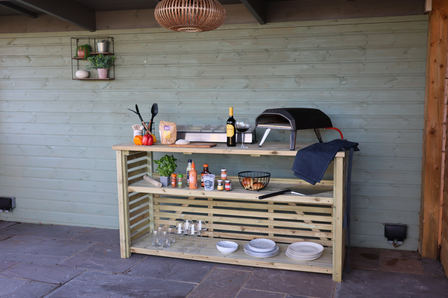 Heavy Duty Outdoor Kitchen Table