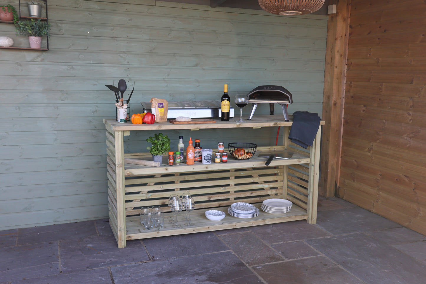 Heavy Duty Outdoor Kitchen Table