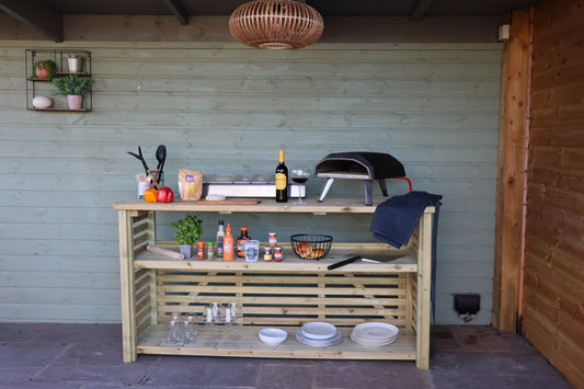Heavy Duty Outdoor Kitchen Table