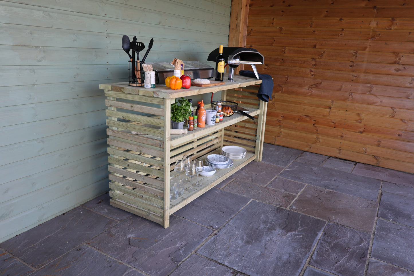 Heavy Duty Outdoor Kitchen Table
