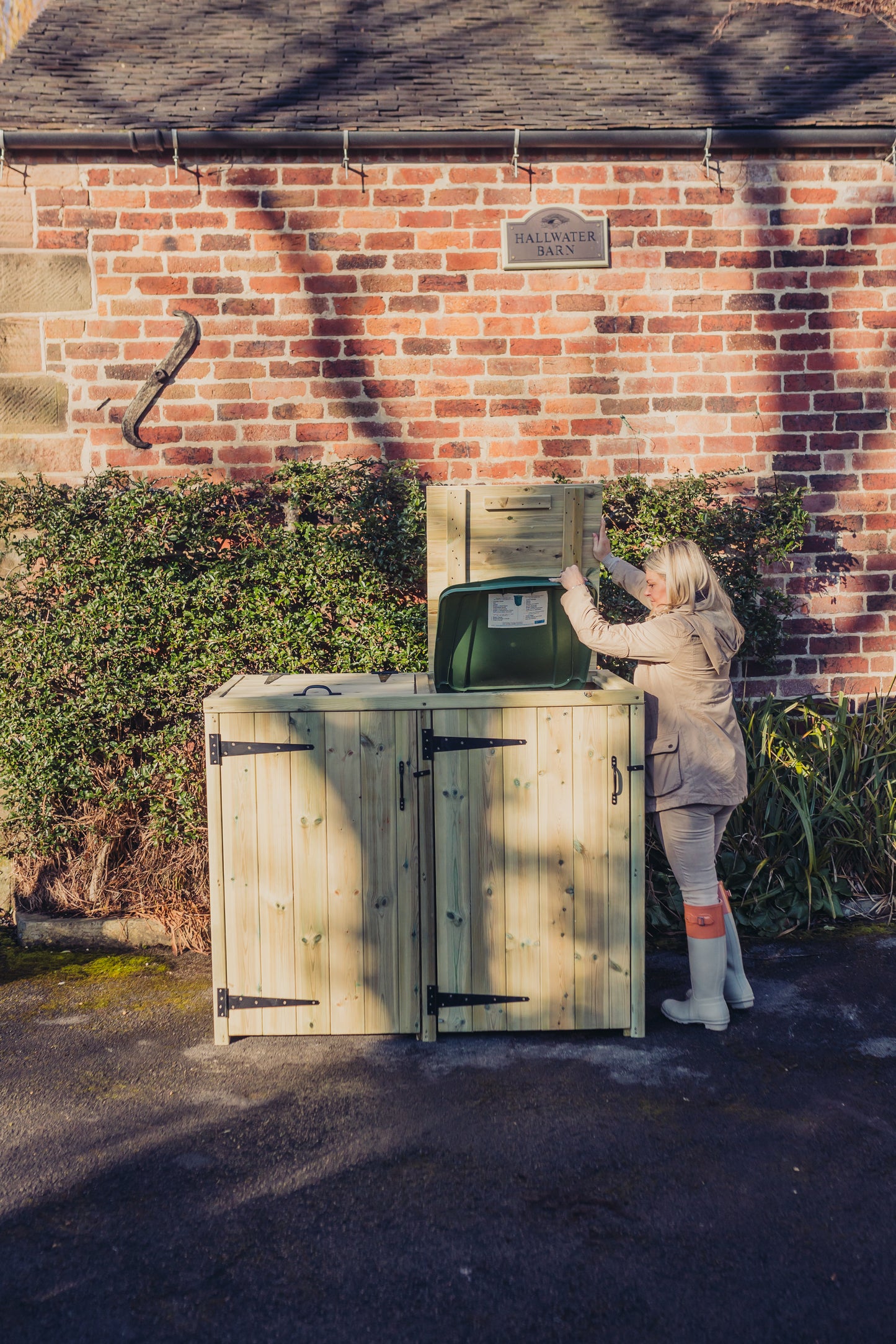 Deluxe Double Bin Store