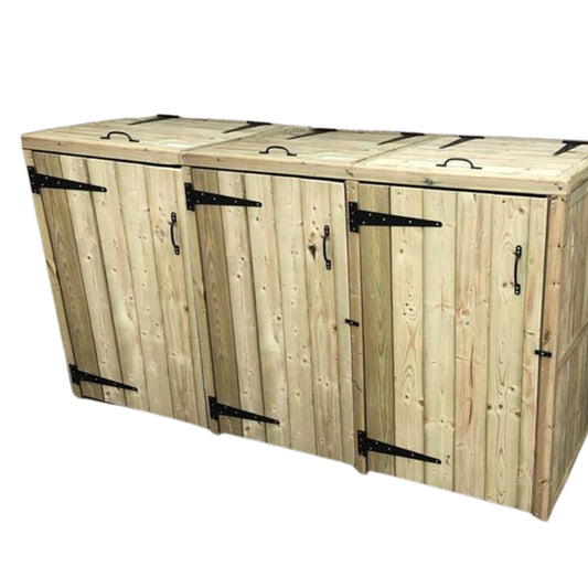 Deluxe Triple Bin Store