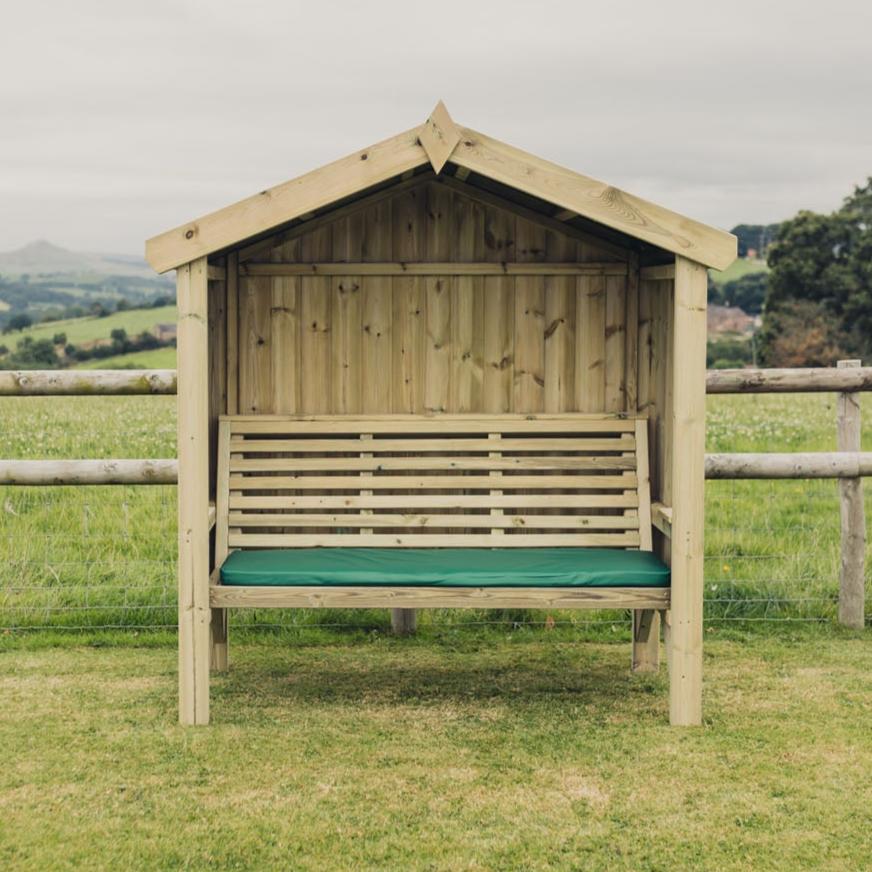 Snowdonia Enclosed 3 Seater Arbour