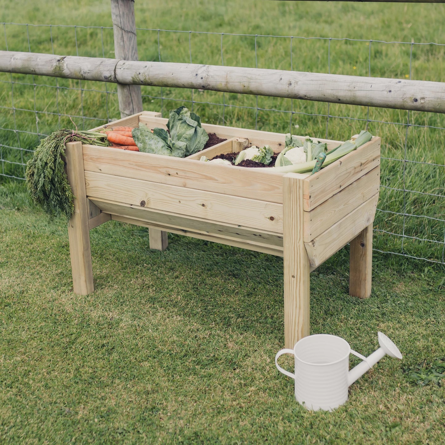 Raised Veg Trug / Planter - L100Cm X H60Cm X W52Cm