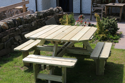 Westwood Square 8 Seat Picnic Table