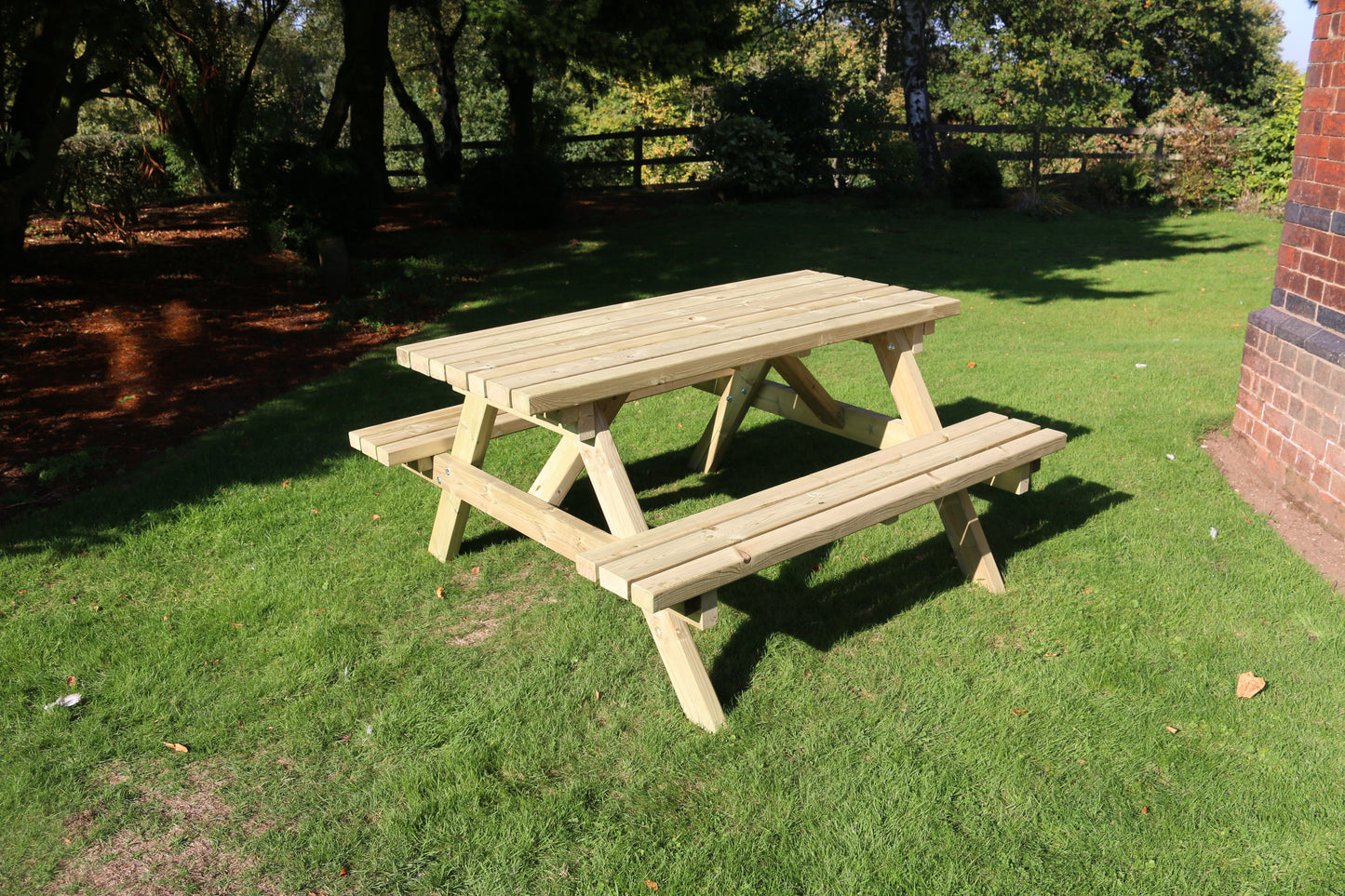 Heritage Tanalised Picnic Table 150cm