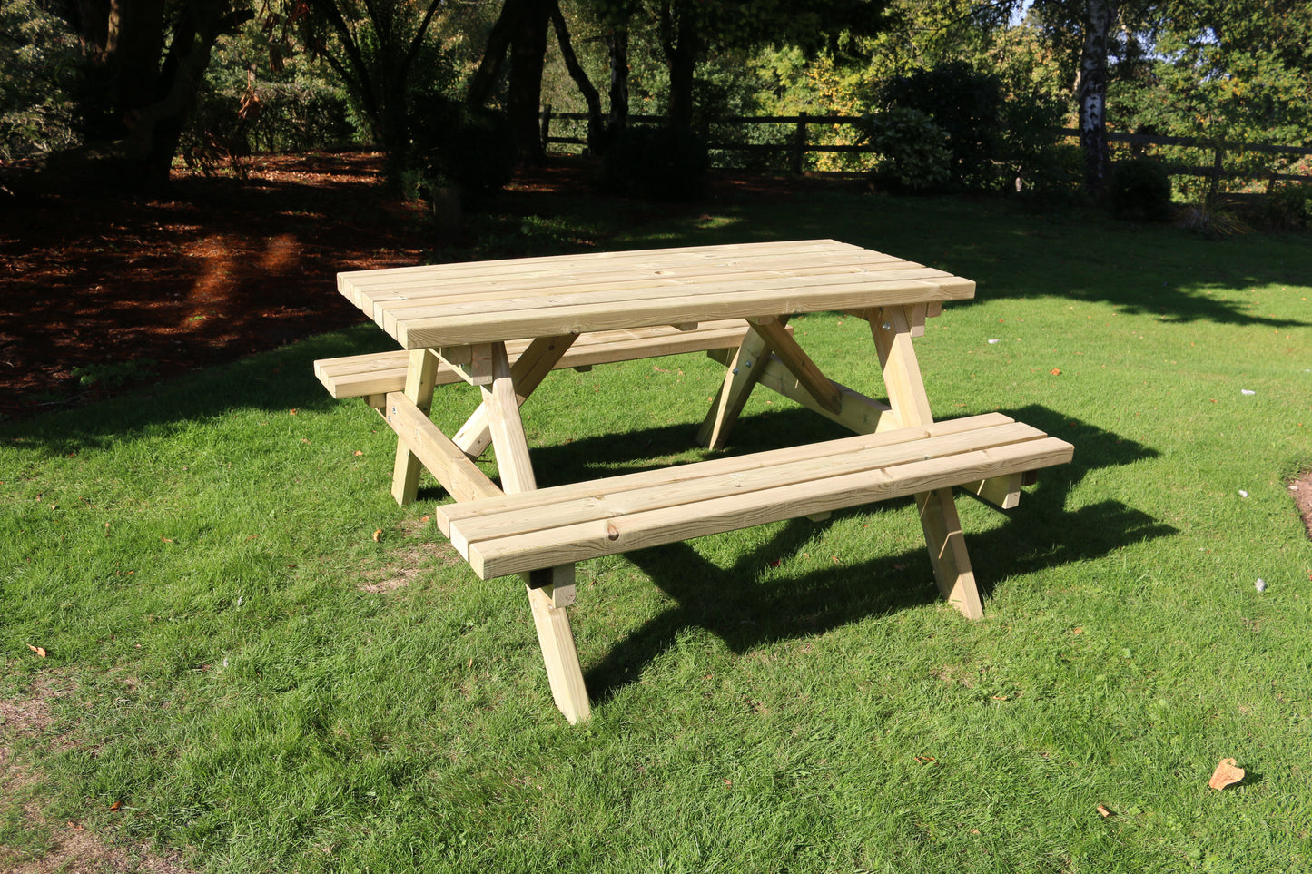 Heritage Tanalised Picnic Table 150cm