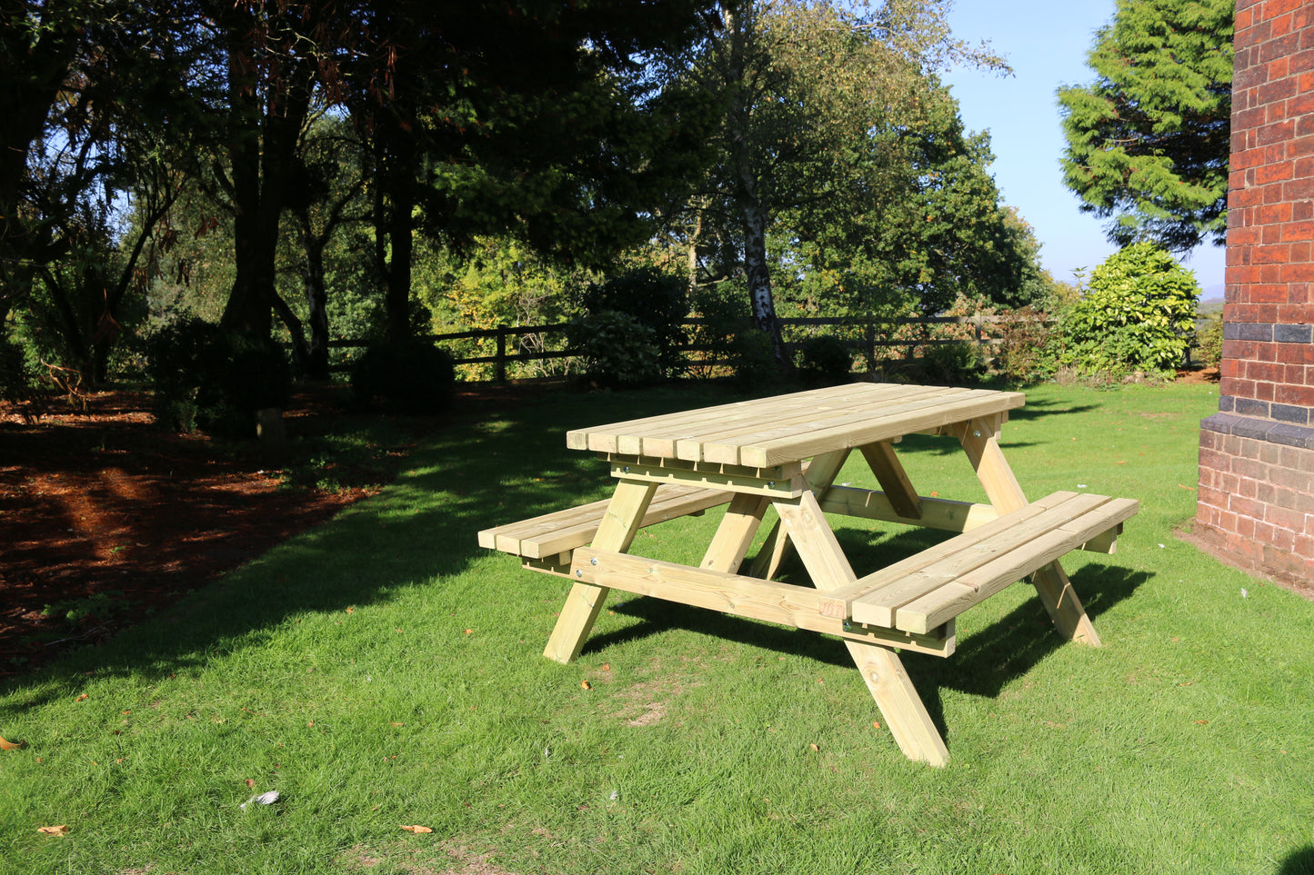 Heritage Tanalised Picnic Table 150cm