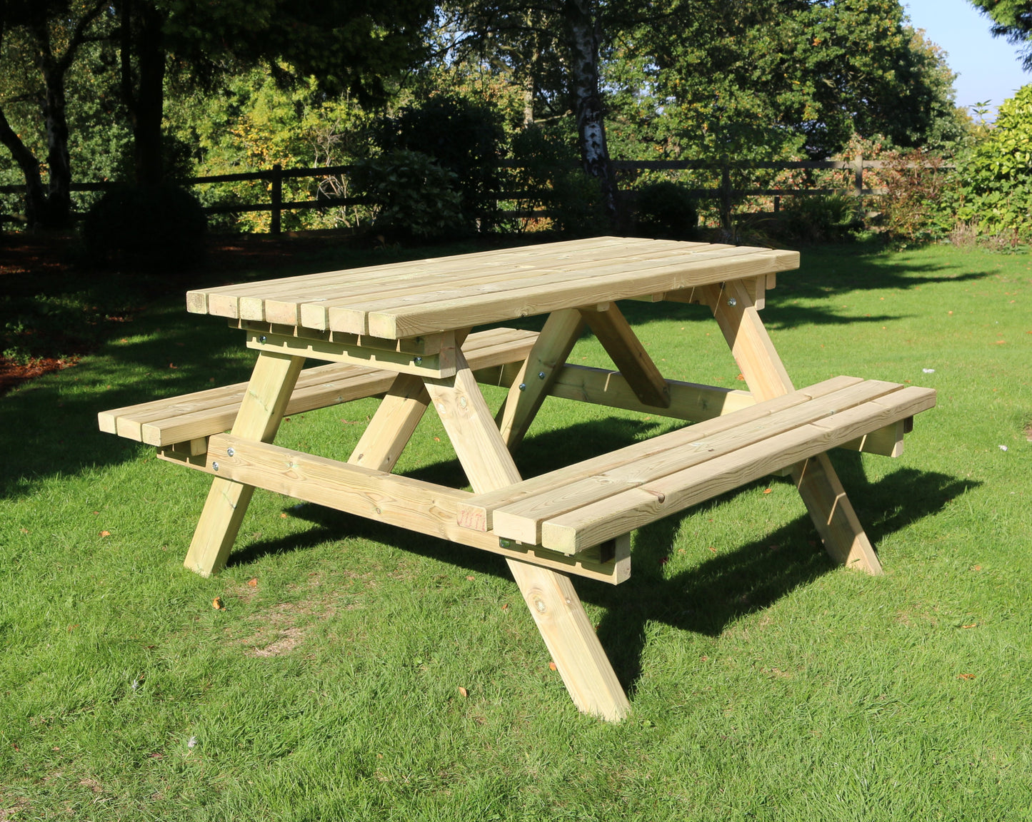 Heritage Tanalised Picnic Table 180cm