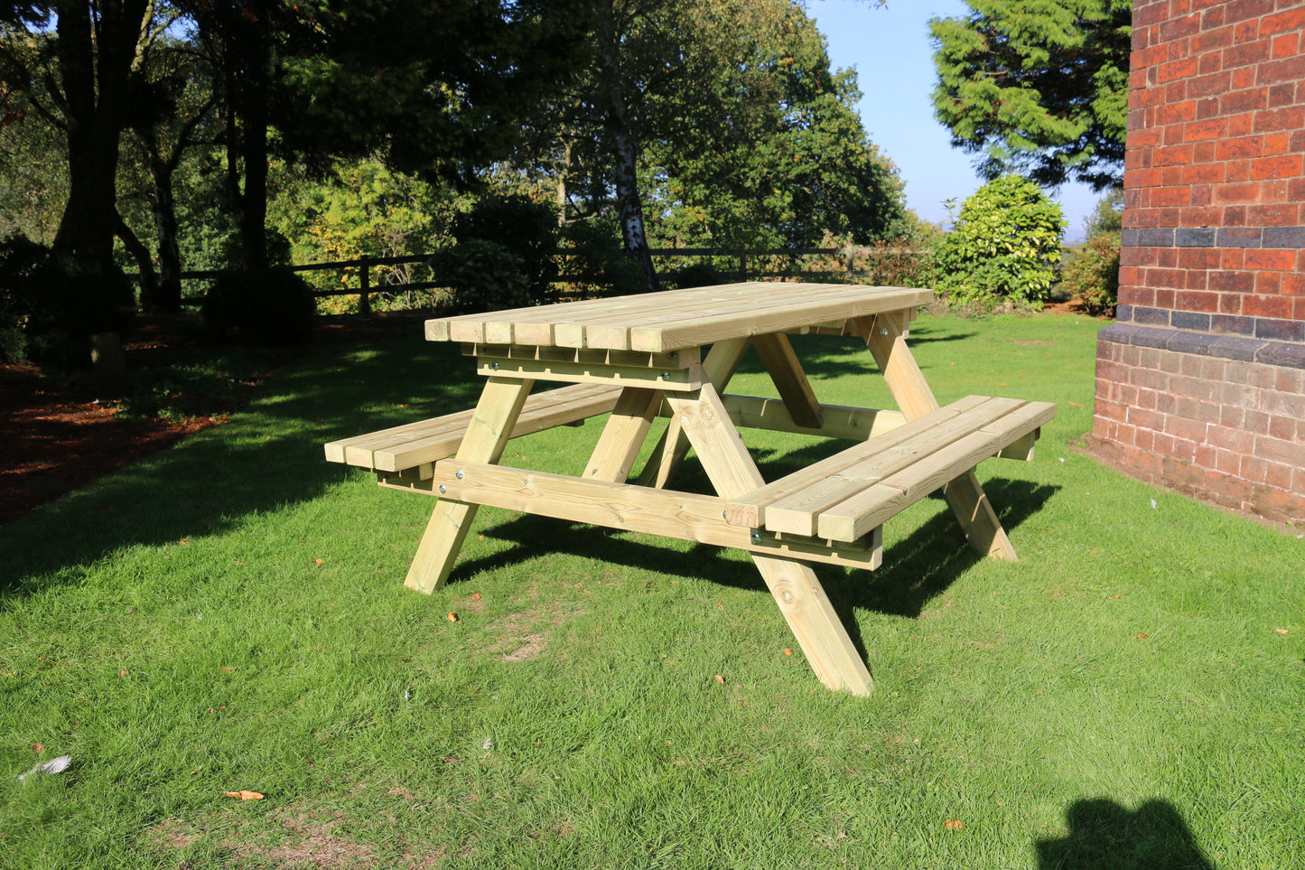 Heritage Tanalised Picnic Table 180cm
