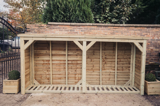 Log Store 6X12 (Height Ft X Width Ft)