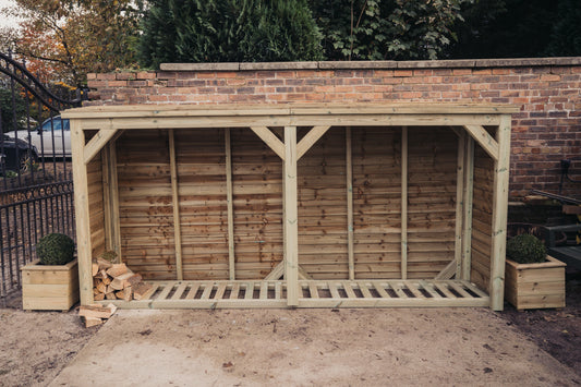 Log Store 6X12 (Height Ft X Width Ft)
