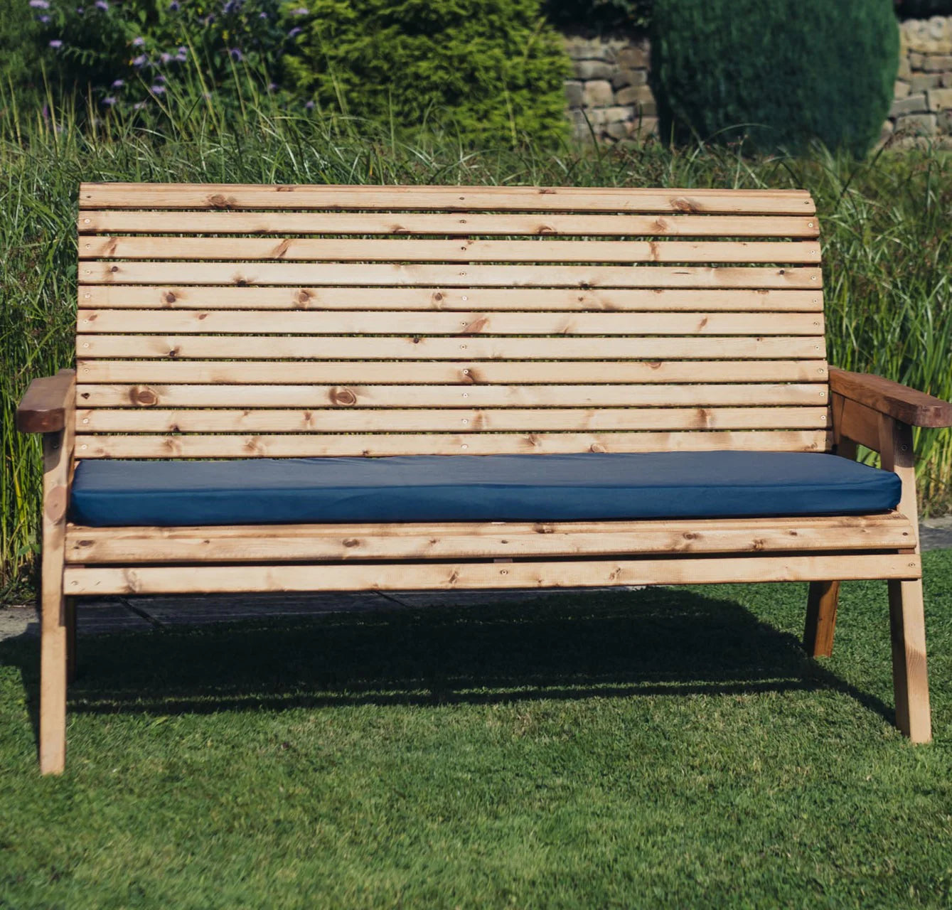 Navy Cushion Triple