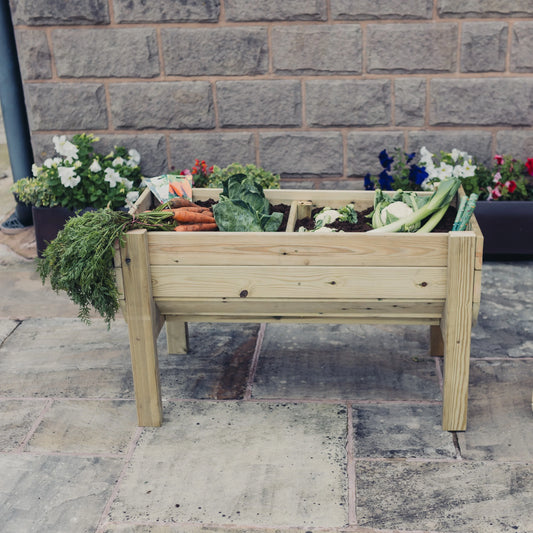 Raised Veg Trug / Planter - L100Cm X H60Cm X W52Cm