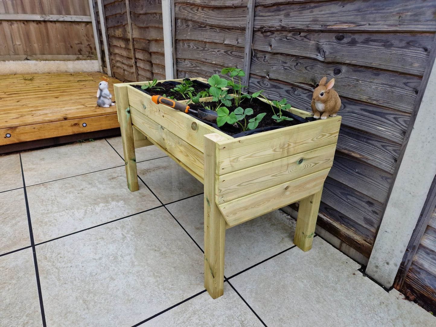 Raised Veg Trug / Planter - L180Cm X H60Cm X W52Cm