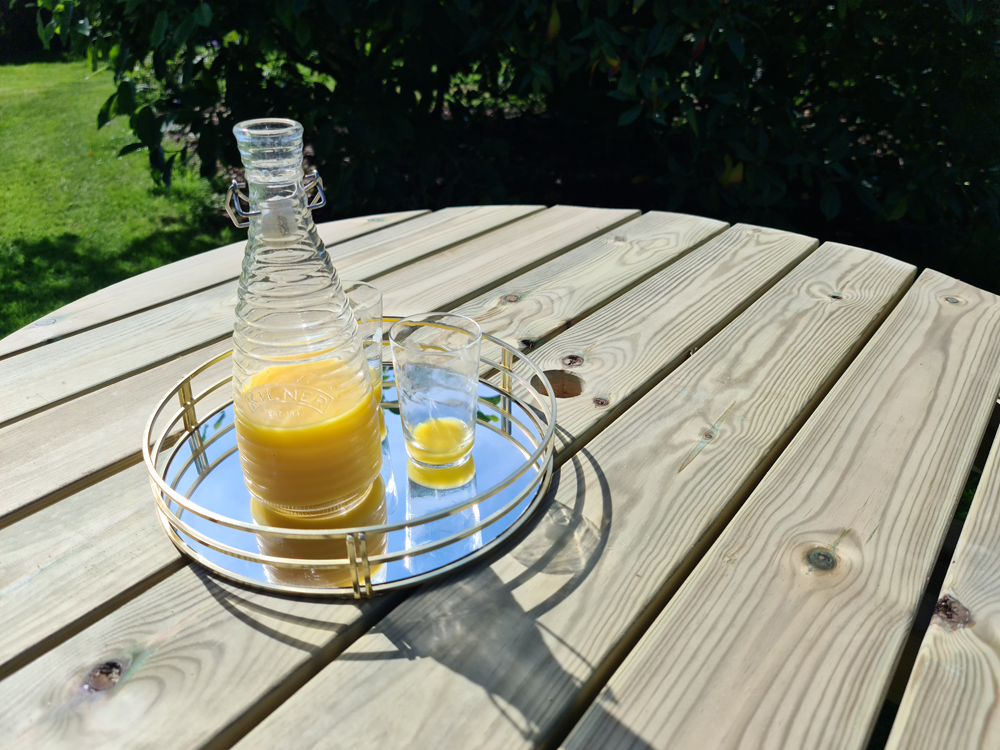 Tanalised Circular 8 Seat Picnic Table