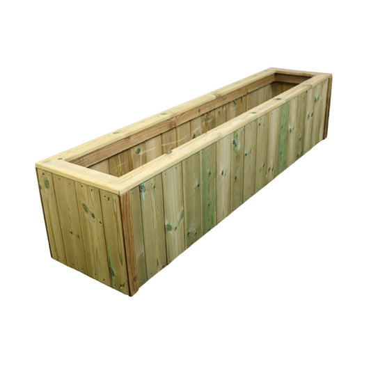 T&G Wooden Planter Trough – 180cm