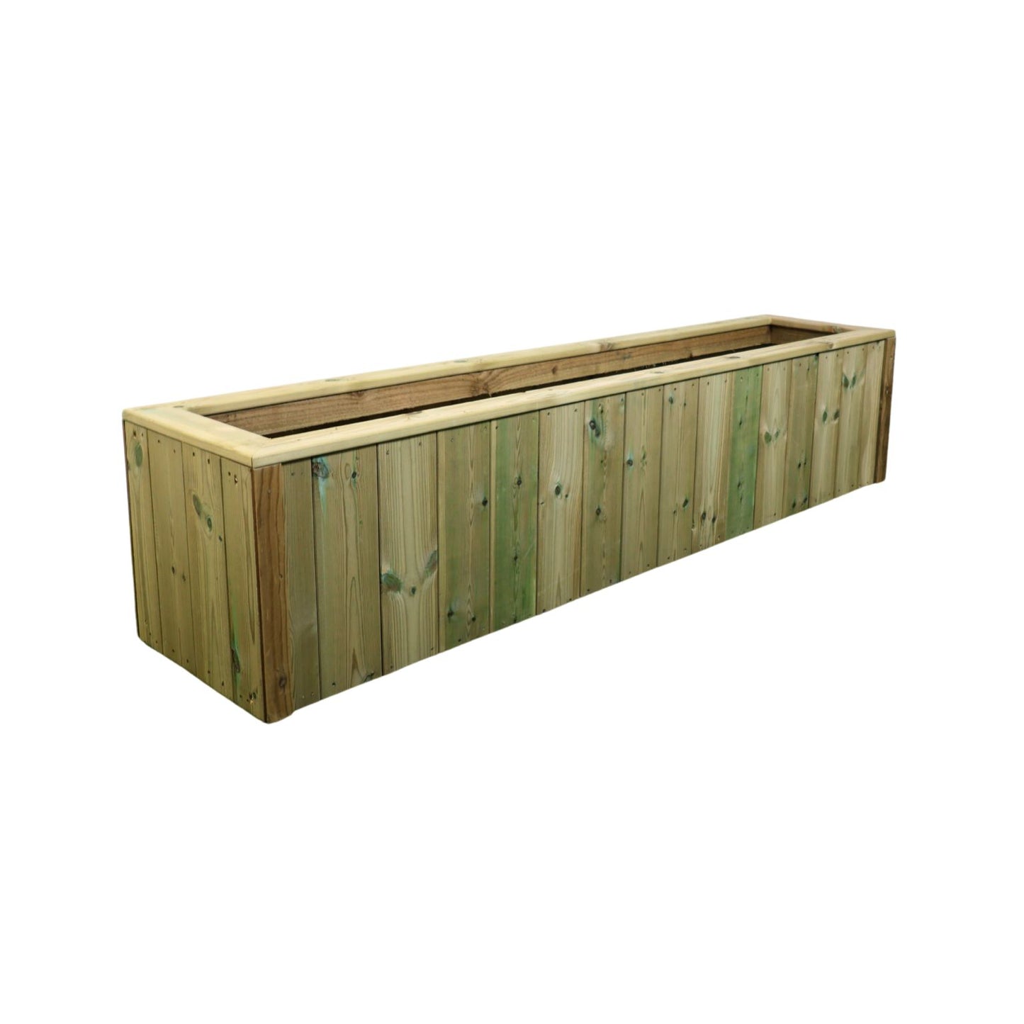 T&G Wooden Planter Trough – 180cm