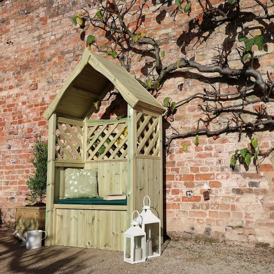 Trellis Storage Arbour – 2 Seater