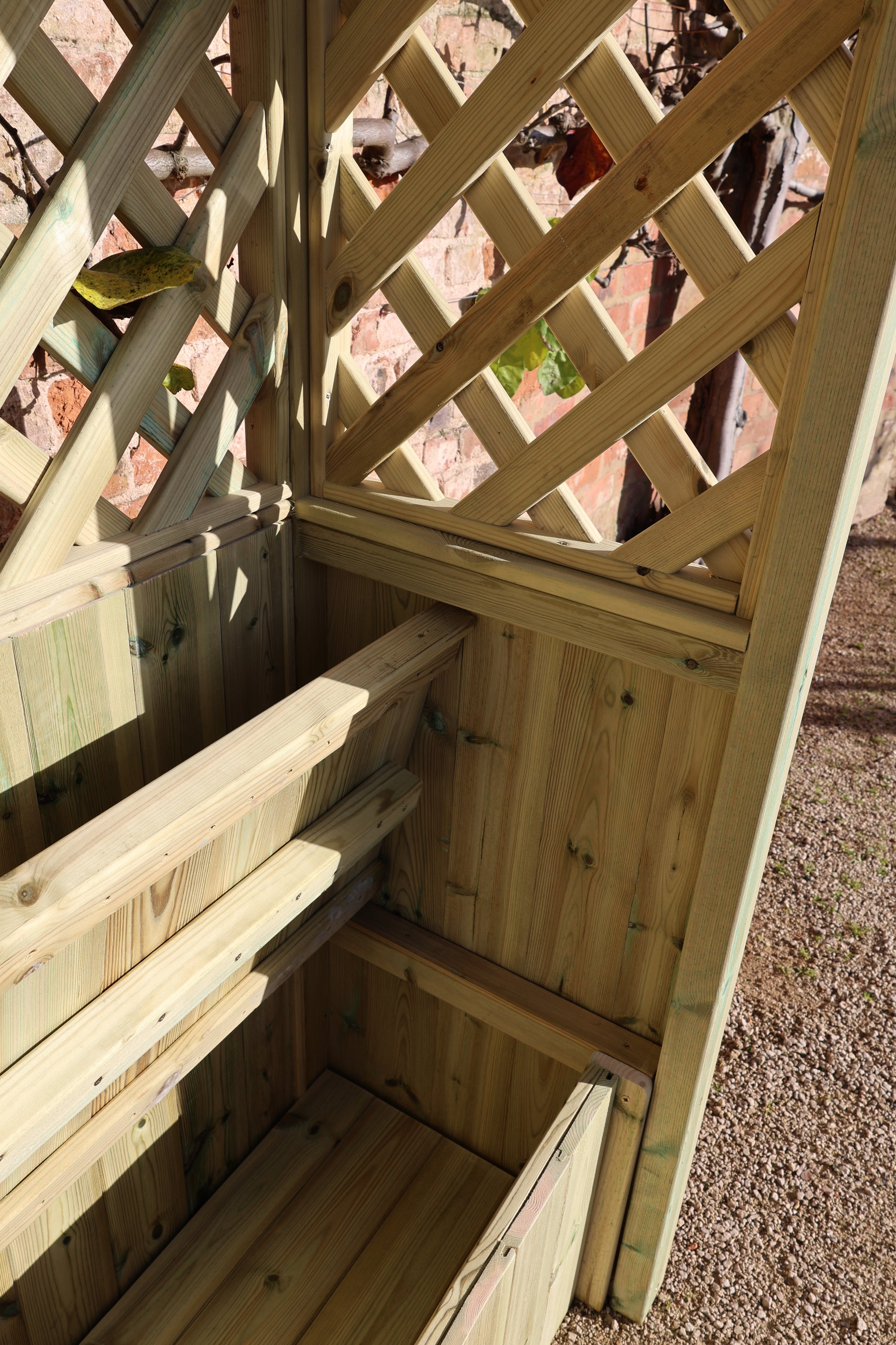 Trellis Storage Arbour – 3 Seater