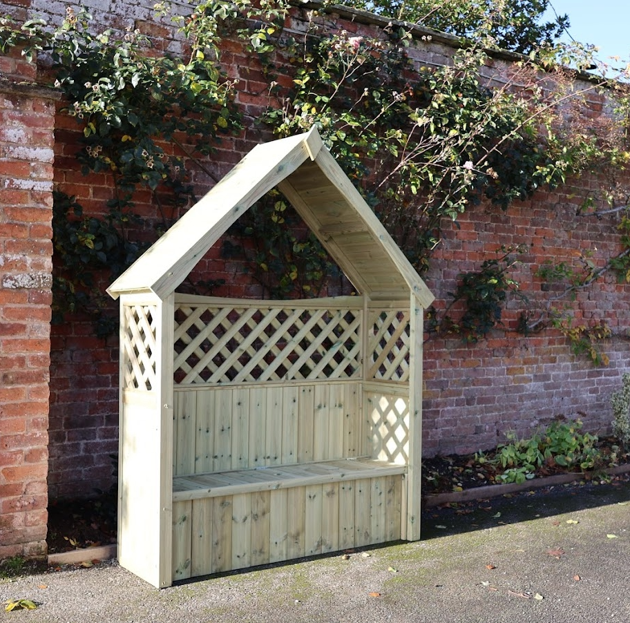 Trellis Storage Arbour – 3 Seater
